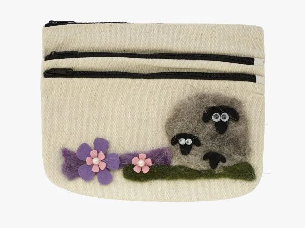 Big Felt Purse