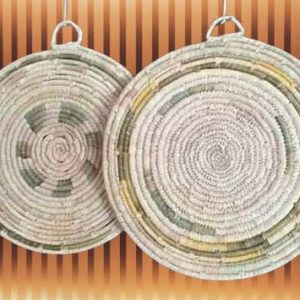 Palestinian Heritage Woven Plate