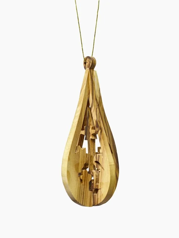 Bethlehem Holy Family Tear Ornament