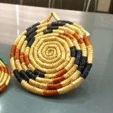 Eco-Friendly Straw Hot Pads Woven  Pot Holder