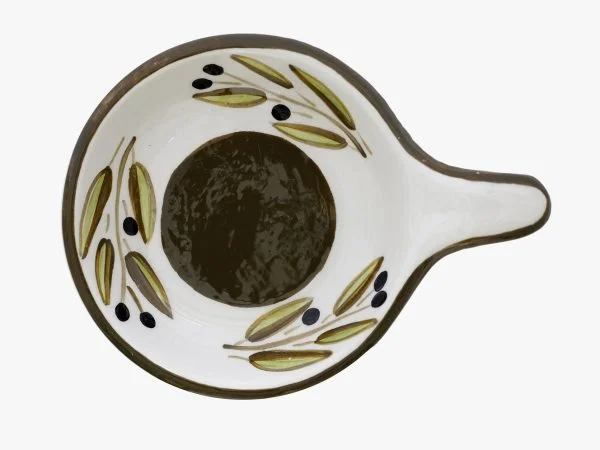 Ceramic Olive Pan Plate- Ceramic Olive Pan Plate-