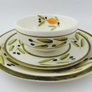 Ceramic Olive Plates