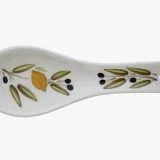 Ceramic Olives Spoon Rest