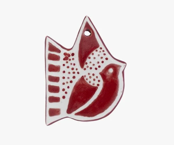 Ceramic Peace Dove Ornament (3)