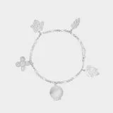 Charming Sterling Silver Bracelet