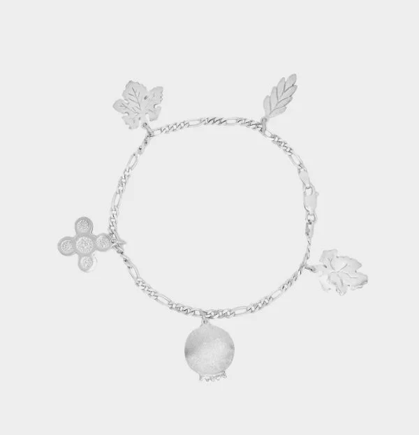 Charming Sterling Silver Bracelet (1)