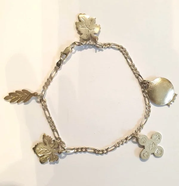 Charming Sterling Silver Bracelet (2)