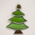 Christmas Tree Glass Ornament -hh019