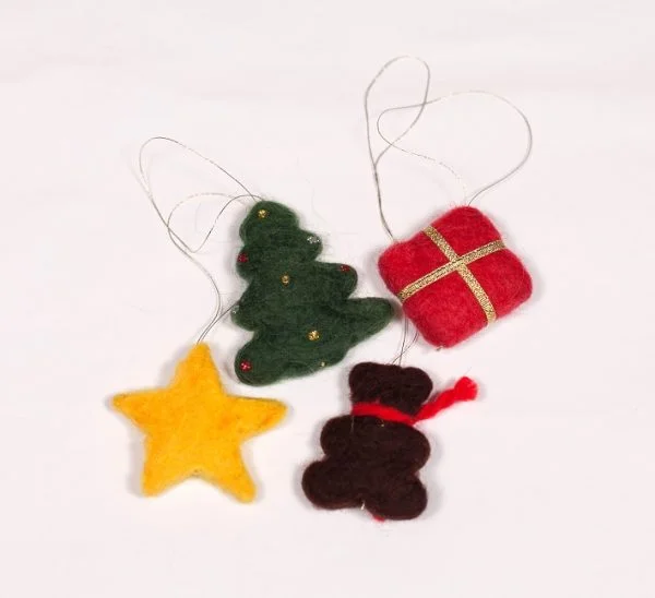 Christmas Wool Felt Ornament Collection (1) Christmas Wool Felt Ornament Collection (1)