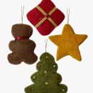 Christmas Wool Felt Ornament Collection (2)