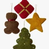 Christmas Wool Felt Ornament Collection