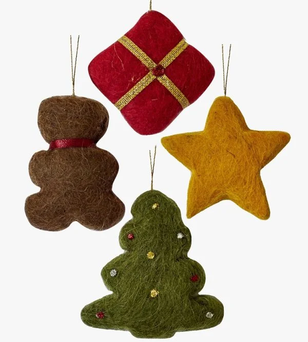 Christmas Wool Felt Ornament Collection (2) Christmas Wool Felt Ornament Collection (2)