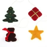 Christmas Wool Felt Ornament Collection (4)