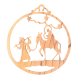 flight to Egypt  ornament