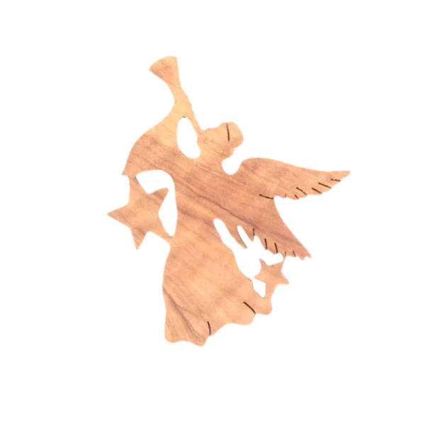 Trumpet Angel Ornament