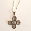 Circles Cross Sterling Silver Pendant (3)