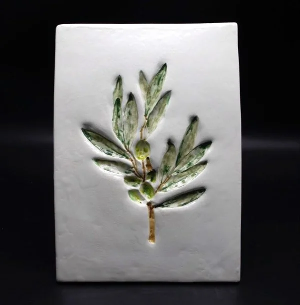 Display Plate Olive Branch Stamp (1)