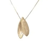 Double Olive leaf Pendant