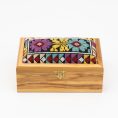 Embroidered Olive Wood Box-IB001 (2)