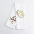 Embroidery Fish & Bread Stole (2)