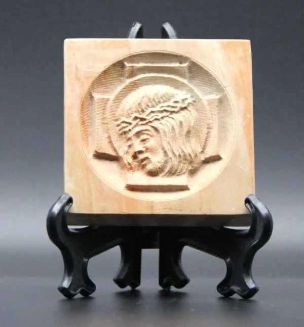 Face of Jesus Christ Stone Stand (1)