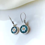 Chrysanthemum Flower Earring