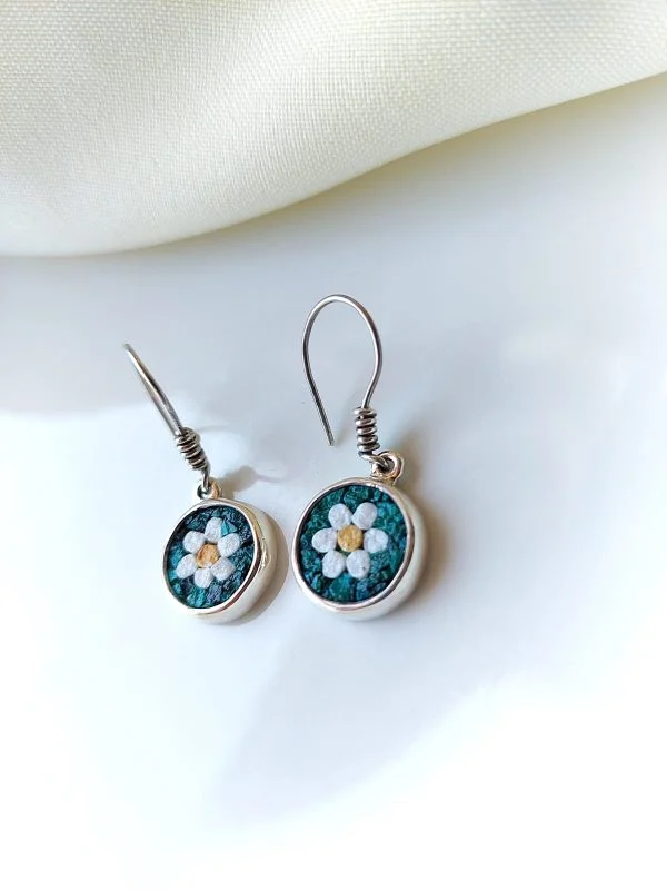Chrysanthemum Flower Earring