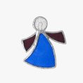 Glass Dancing Angel Ornament (1)