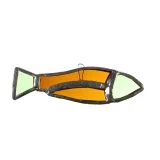 Glass Easter Fish Ornament