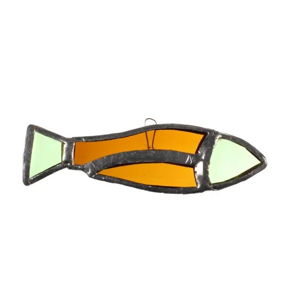 Glass Easter Fish Ornament Glass Easter Fish Ornament