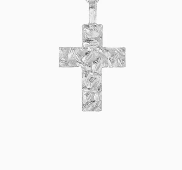 Hammered Cross without chain (3)