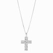 Hammered Sterling Silver Cross Pendant with Chain (3)