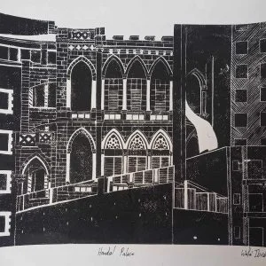 "Handal Palace" Engraving and printing
