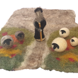 Handmade Wool Felt Table Décor-The Shepherd Field