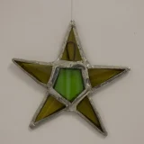 Glass Star Ornament