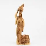 Olive Wood Woman Figure