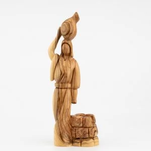 Olive Wood Woman Figure