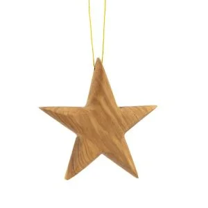 Olive Wood Star