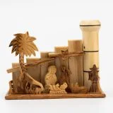 Olive Wood Wall Nativity/Medium