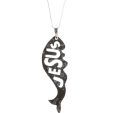 Jesus Fish Sterling Silver Pendant (1)
