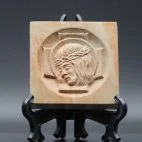 Face of Jesus Christ  stone stand