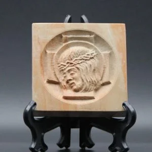 Face of Jesus Christ  stone stand