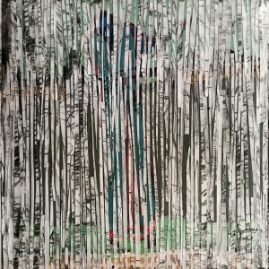 "Behind the Wall" Painting