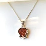 Mosaic Pomegranate Pendant