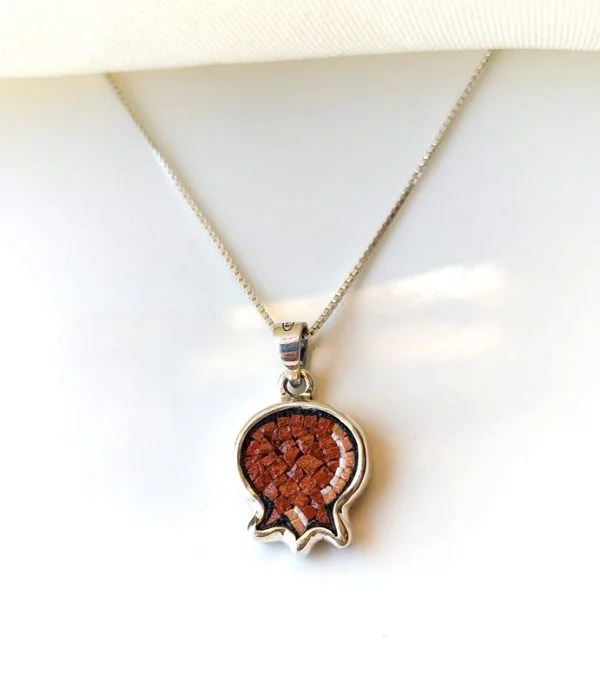 Mosaic Pomegranate Pendant