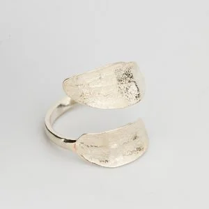 Sliver Olive Leaf Ring
