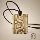 Old Palestinian Ivy Tile Pendant
