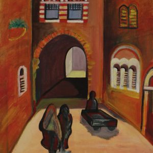 "Old Street" Painting