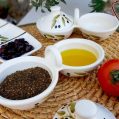 Olive Plate Zeit & Zaatar-
