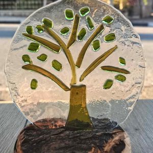 Fused Olive Tree stand